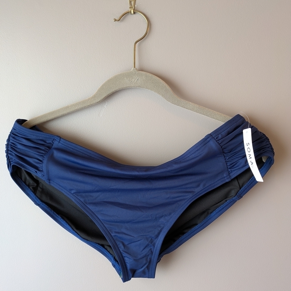 Soma Women's Blue Swim Bottom XXL NWT